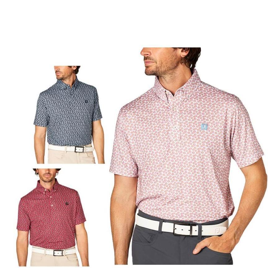 FootJoy（フットジョイ） 送料無料 メンズ フラワープリント 半袖