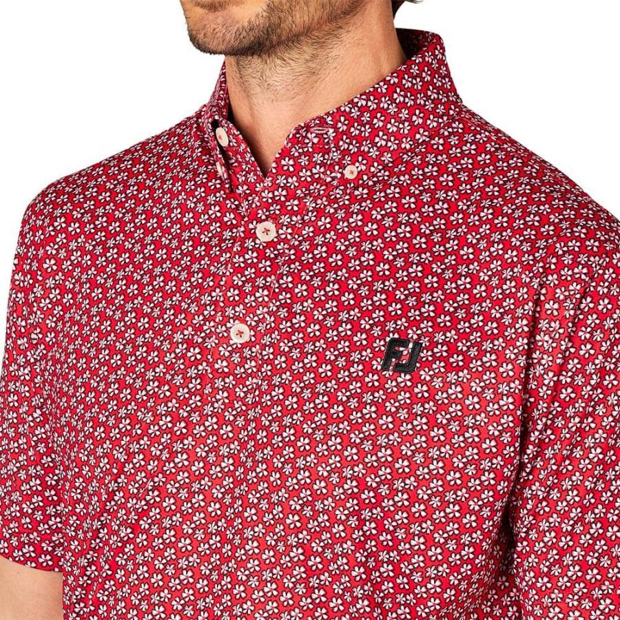FootJoy（フットジョイ） 送料無料 メンズ フラワープリント 半袖