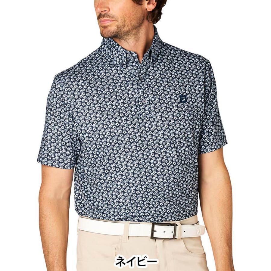 FootJoy（フットジョイ） 送料無料 メンズ フラワープリント 半袖