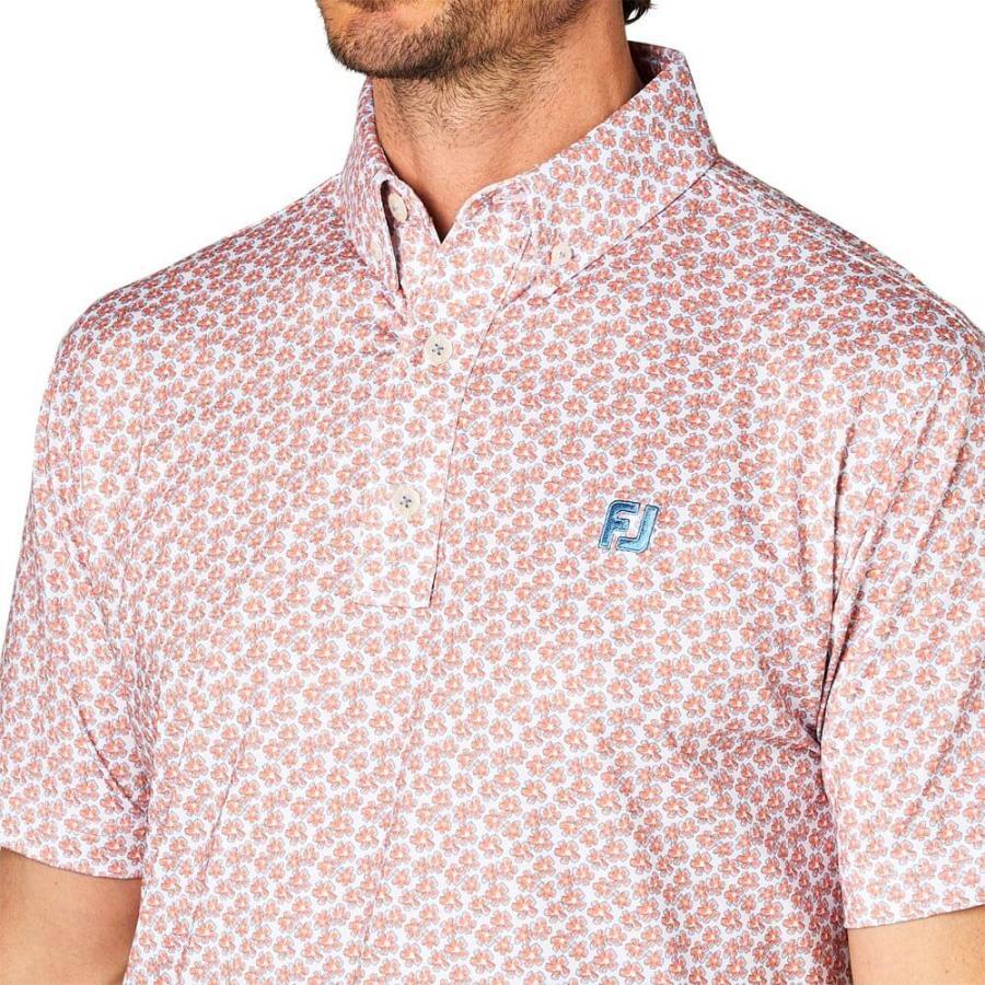 FootJoy（フットジョイ） 送料無料 メンズ フラワープリント 半袖
