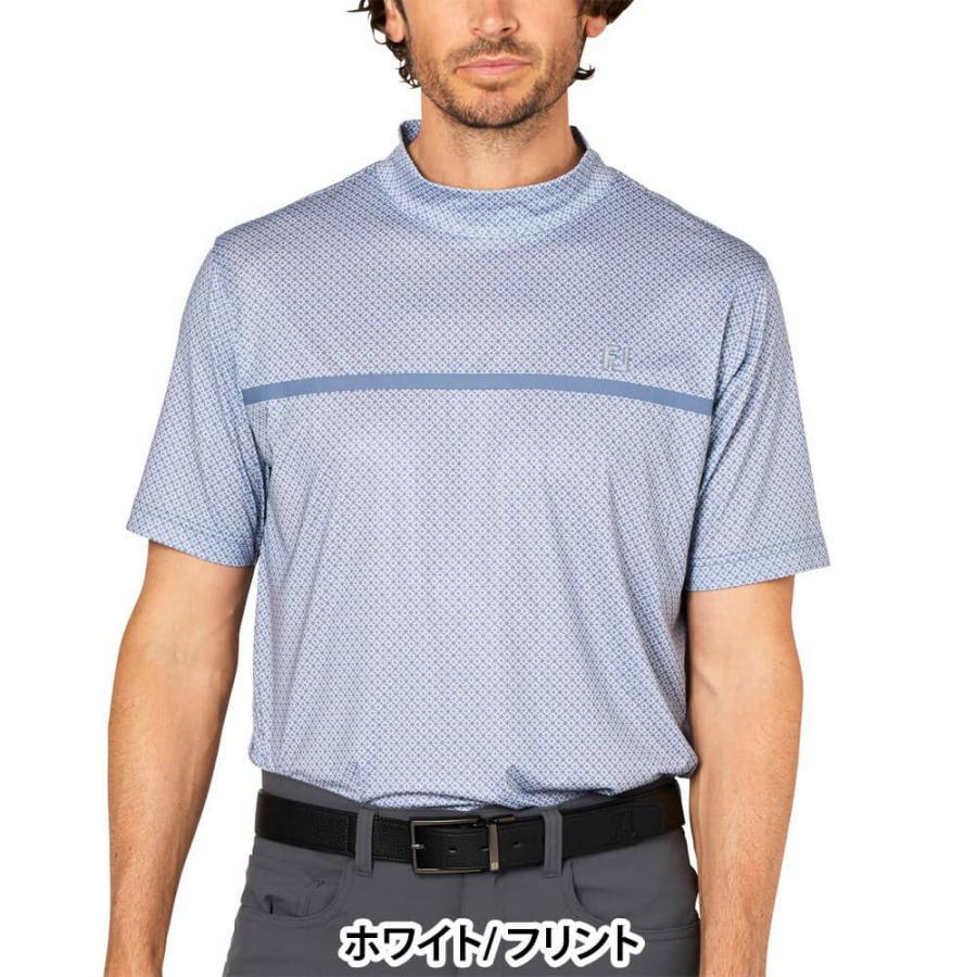 FootJoy（フットジョイ） 送料無料 メンズ ループプリント 半袖 モック