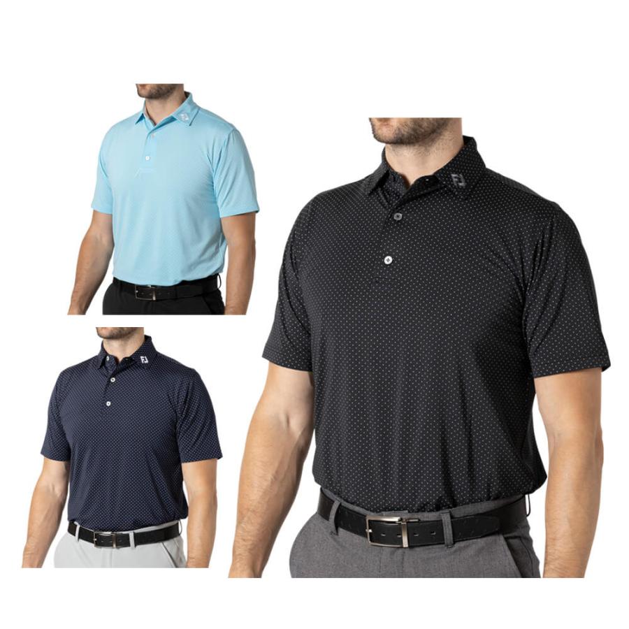 FootJoy（フットジョイ） 送料無料 メンズ ドットプリント 半袖