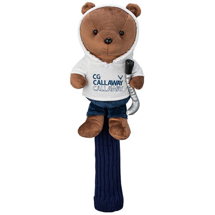 キャロウェイ ユニセックス BEAR FWY ベア フェアウェイウッド用 ヘッドカバー SS 24 JM 5524160 ブラウン Callaway（キャロウェイ） 送料無料 2024年モデル ユニセックス BEAR