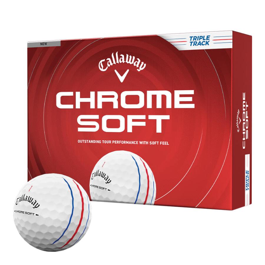 キャロウェイ　クロムソフト360°トリプルトラック　2ダース Callaway（キャロウェイ） 送料無料 2026年モデル CHROME SOFT TRIPLE