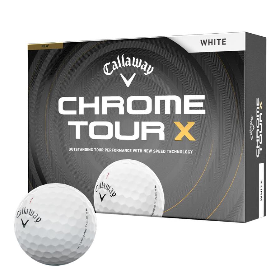 【最終値下】キャロウェイ ゴルフボール　CHROME TOUR 6ダース Callaway（キャロウェイ） 送料無料 2026年モデル CHROME TOUR X
