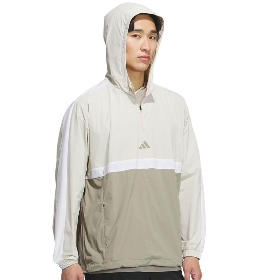 adidas（アディダス） 送料無料 メンズ クオータージップ フード 長袖