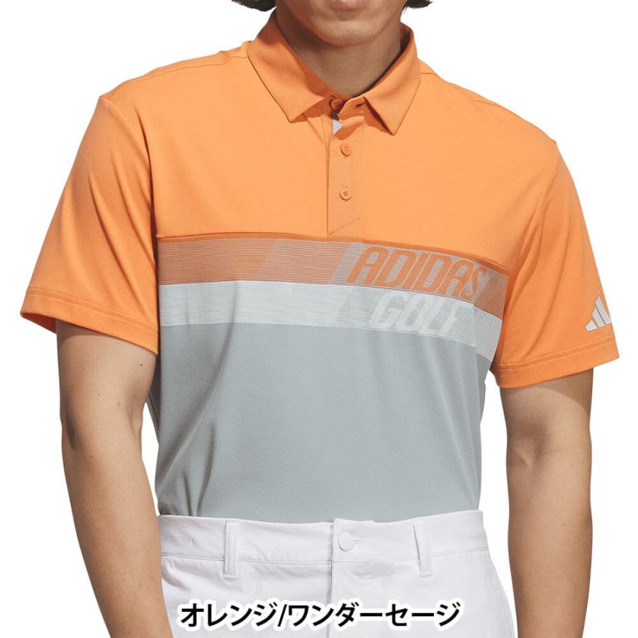 adidas（アディダス） 送料無料 メンズ カラーブロック ボタンダウン 半袖シャツ RG650 ゴルフウェア 2026年春夏モデル ...