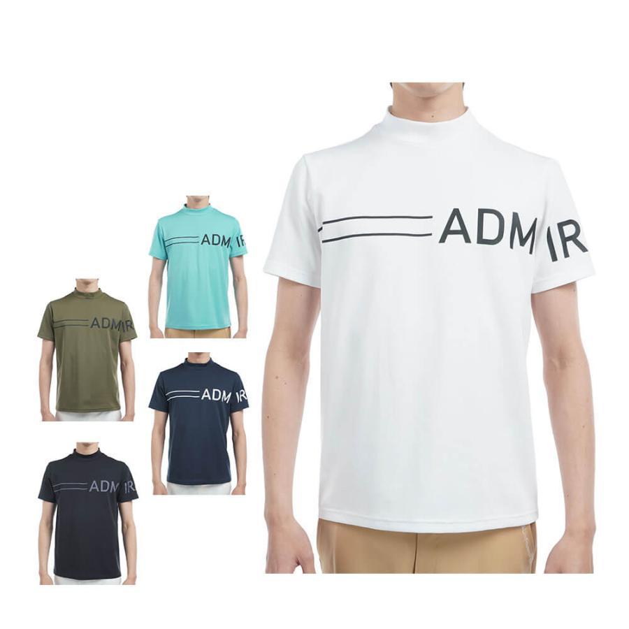 Admiral（アドミラル） 送料無料 メンズ CARAT ビッグロゴ 半袖 モック
