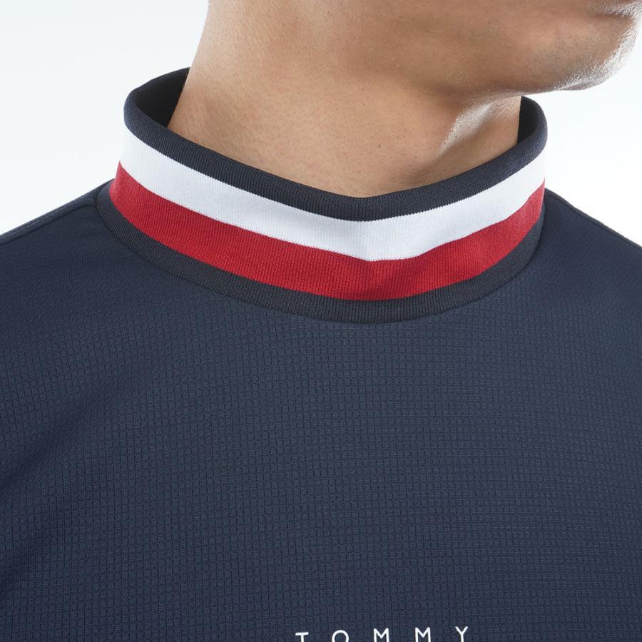 トミーヒルフィガー ゴルフ メンズ シグネチャーリブ 長袖シャツ TOMMY