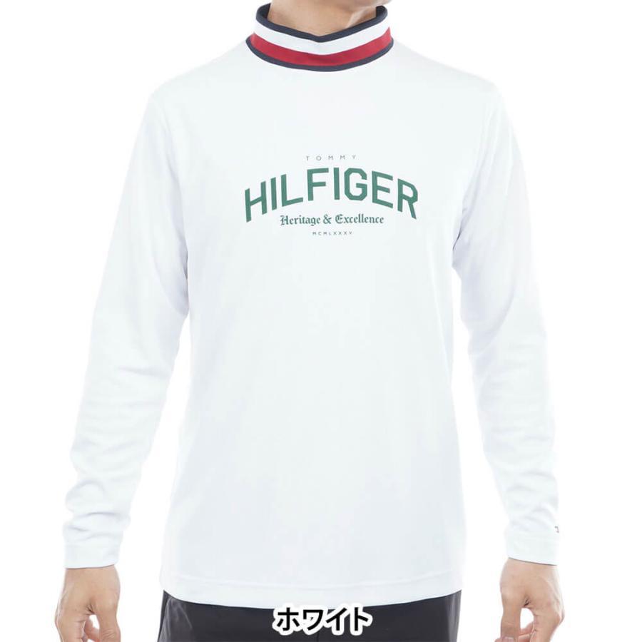 トミーヒルフィガー ゴルフ メンズ シグネチャーリブ 長袖シャツ TOMMY