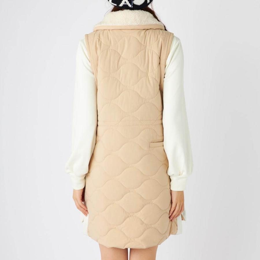 FILA（フィラ） 送料無料 レディース 中綿 ノースリーブ フルジップ