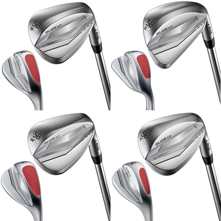 ケ*ン様 最安値！PING GLIDE 4.0ウェッジ 3本セット 50度 54 PING（ピン） 送料無料 GLIDE 4.0 グライド4.0 ウェッジ N.S.PRO