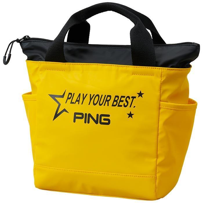 PING（ピン） 送料無料 2024年モデル メンズ PYB スター ラウンドトート GB-F2411 37887-03 YELLOW ...