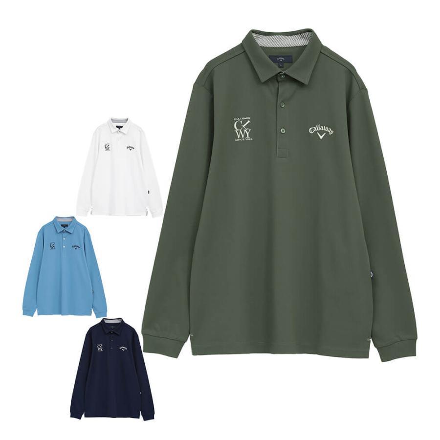 Callaway（キャロウェイ） 送料無料 メンズ 鬼鹿の子 長袖 ポロシャツ