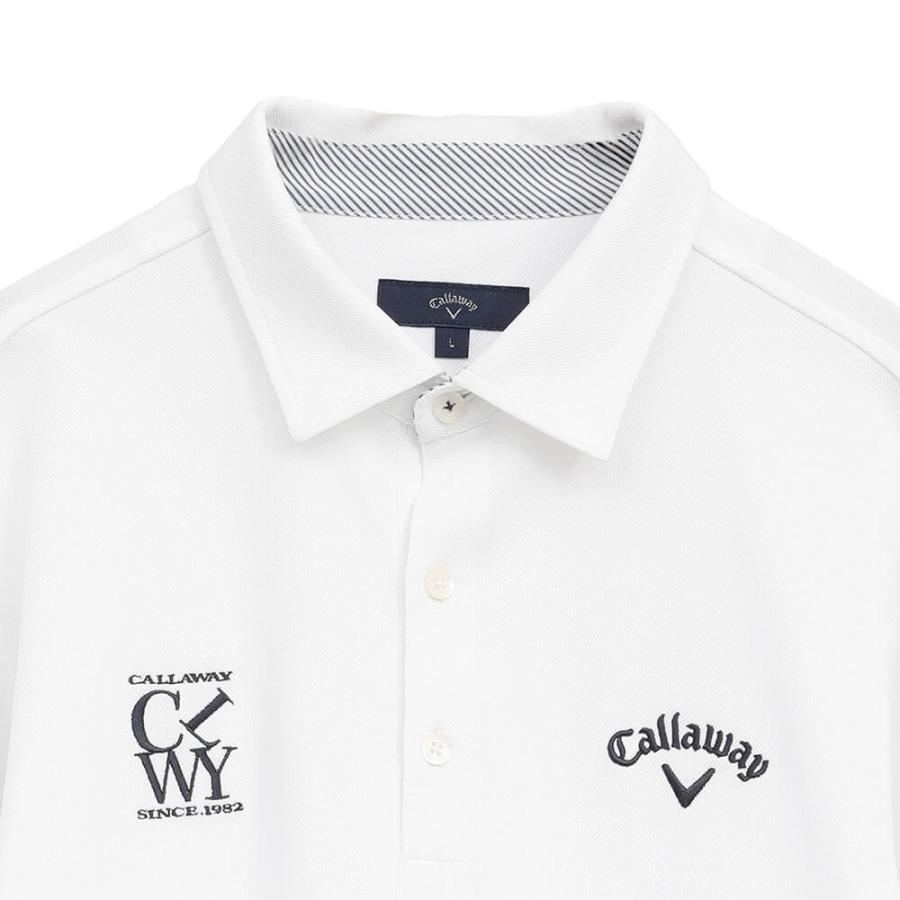 Callaway（キャロウェイ） 送料無料 メンズ 鬼鹿の子 長袖 ポロシャツ