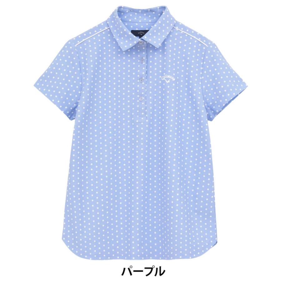 新品 キャロウェイ レディース ゴルフウェア かざあなメッシュ ポロシャツ S Callaway（キャロウェイ） 送料無料 レディース かざあなメッシュ