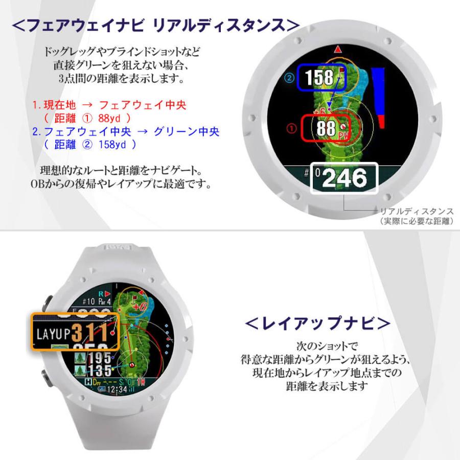 送料無料 ショットナビ 腕時計型GPSゴルフナビ Shot Navi Evolve G II