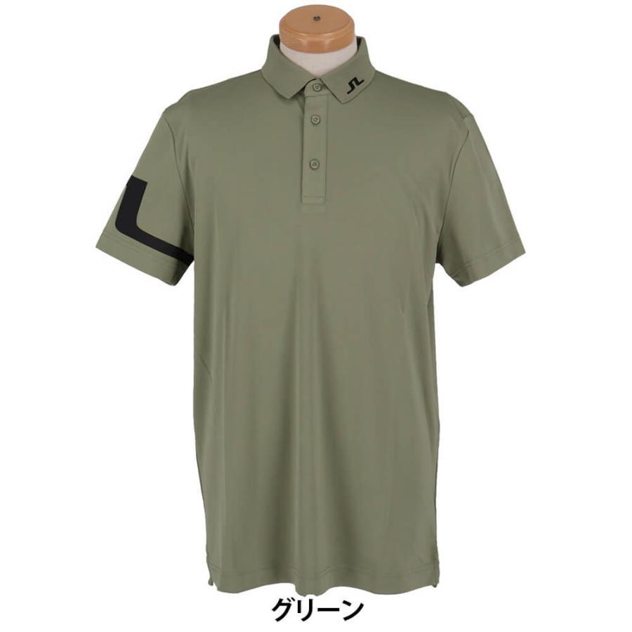 J.LINDEBERG ジェイリンドバーグ カモフラ ポロシャツ グリーン L J.LINDEBERG（ジェイリンドバーグ） 送料無料 Jリンドバーグ メンズ