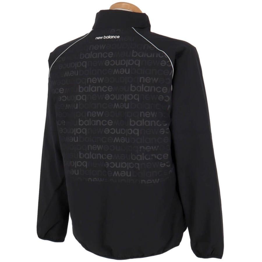 ゴルフウェア　ニューバランス メンズ マットタフタ ロゴエンボス×ソリッド 長袖 ブルゾン 012-5220004 [2025年秋冬モデル] New Balance（ニューバランス） 送料無料 メンズ マットタフタ ロゴ