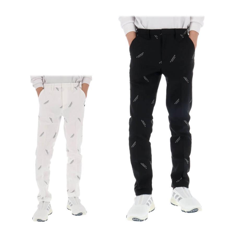 [75％OFF] ゴルフウェア　セントアンドリュース メンズ ロゴ ジャガード ロングパンツ 042-2231901 St ANDREWS 送料無料 セントアンドリュース メンズ ロゴ ジャガード