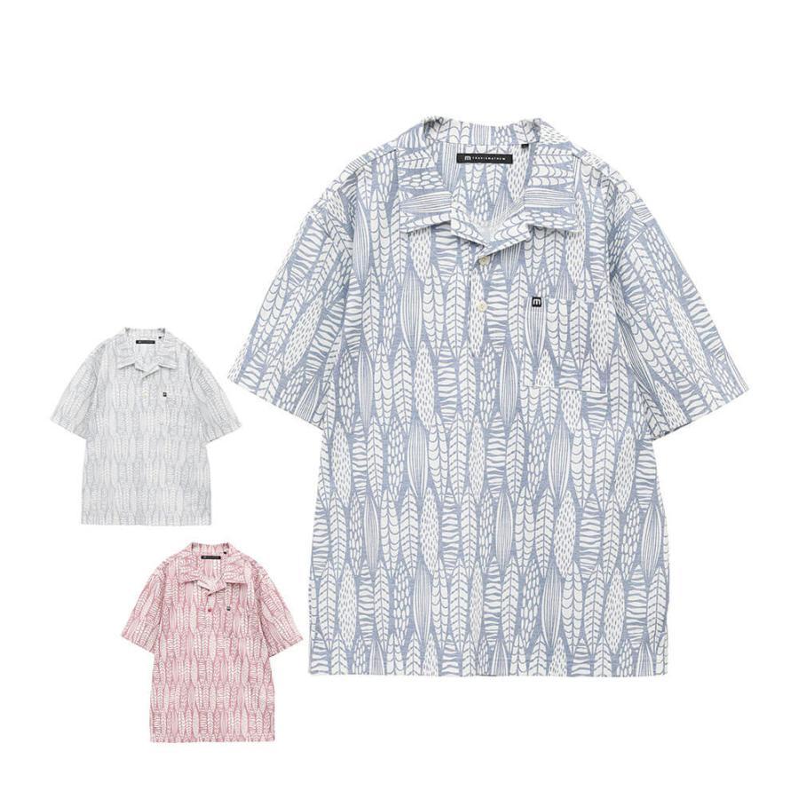Travis Mathew トラヴィスマシュー サーフボード プリント 半袖ポロ TRAVISMATHEW 送料無料 トラヴィスマシュー メンズ サーフボード