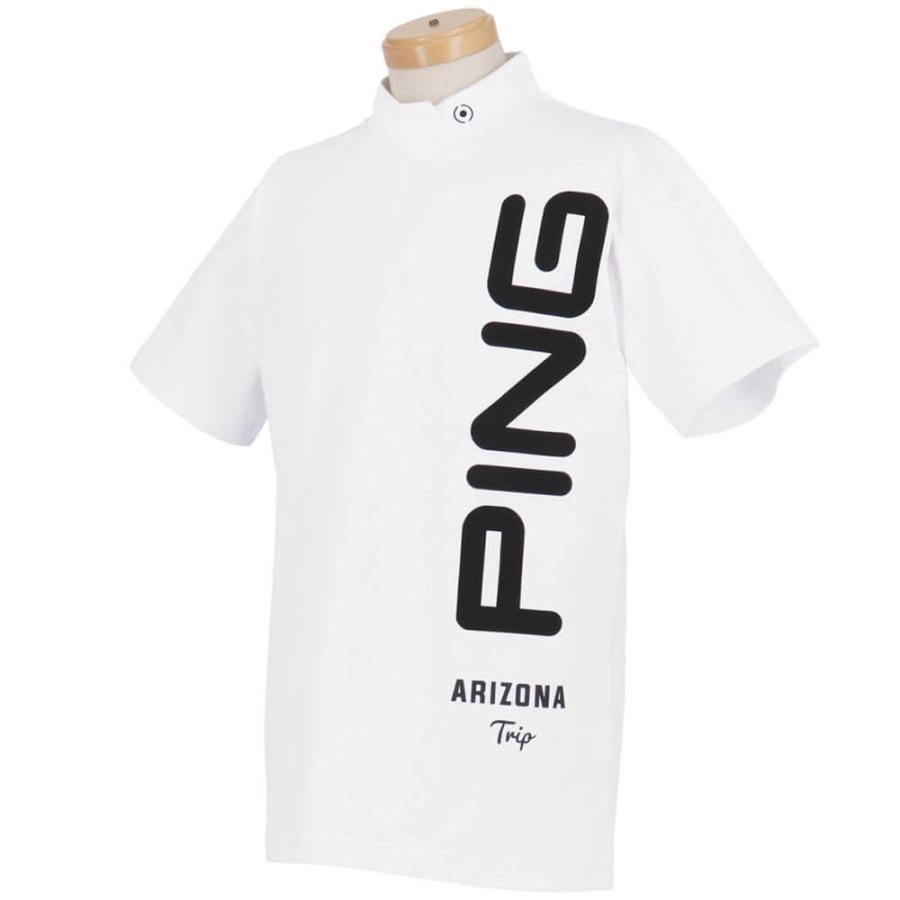PING（ピン） 送料無料 ピンゴルフ メンズ 半袖 ハイネック シャツ 621