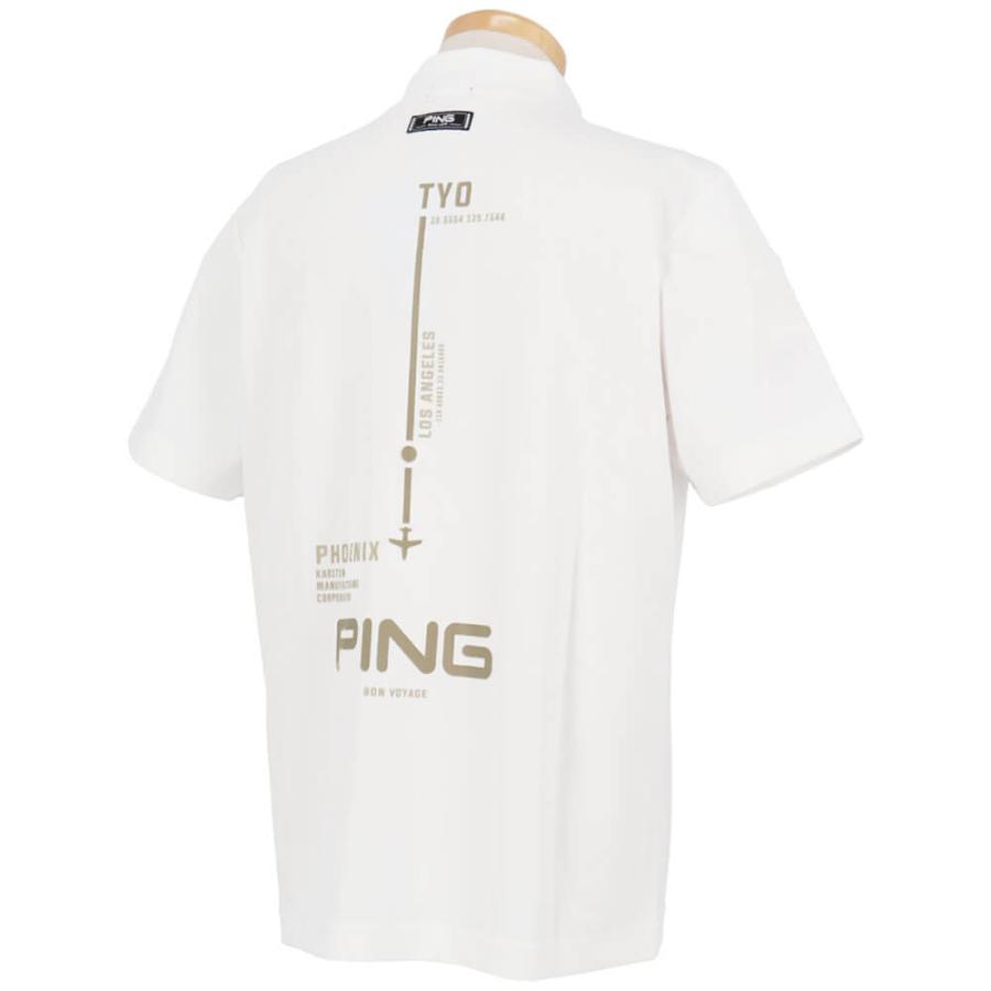 PING（ピン） 送料無料 ピンゴルフ メンズ サンベールカノコ 半袖