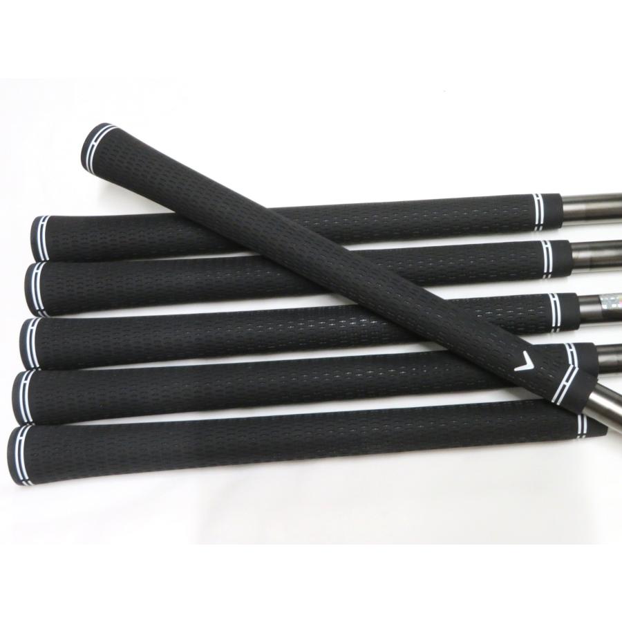 キャロウェイX フォージドスターブラック2024 アイアンセット Callaway 送料無料 【中古・美品】 2024 キャロウェイ エックス