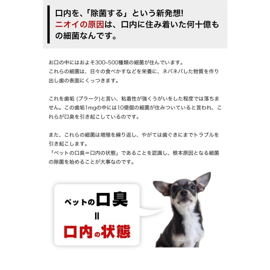 犬のデンタルケア 「ドクターアルファ」Dr.α　歯石取り 30ml｜arigataya-kyushu｜03