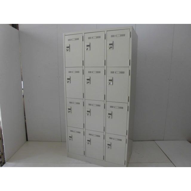 12人用ロッカー (オカムラ) ニューグレー/SLD-12 幅：900 奥行：515 高 