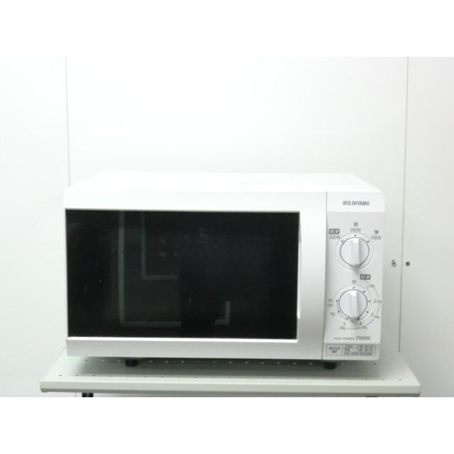アイリスオーヤマ/ホワイト/【中古】電子レンジ/2020年製 幅：450 奥行