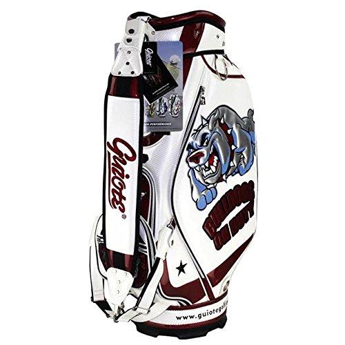 限定品 Guiote ゴルフスタッフバッグ (トップ10インチ ブルドッグ) 【P1505221435】(52582円)