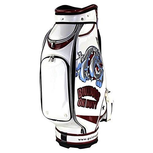 限定品 Guiote ゴルフスタッフバッグ (トップ10インチ ブルドッグ) 【P1505221435】(52582円)