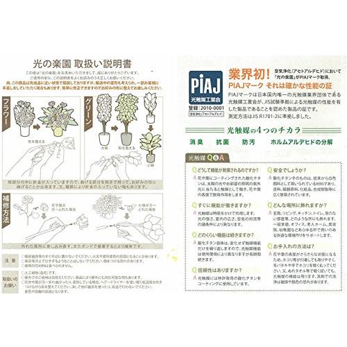 光触媒 造花 光の楽園 プレミアム胡蝶蘭7本立W 658A250 