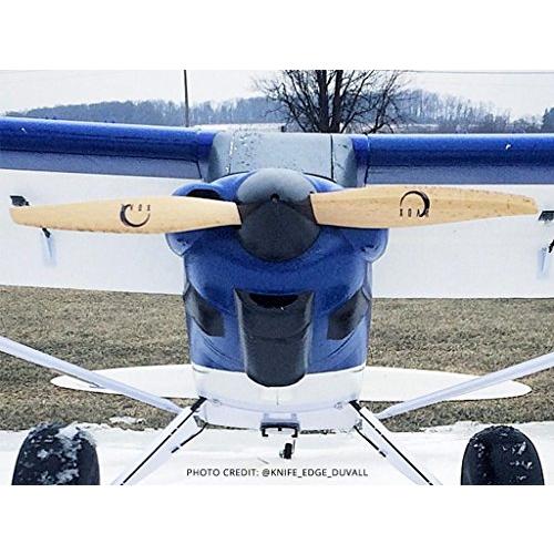 XOAR PJN 12?X 4?( 3個) Electric RC飛行機プロペラ。3?- Pack 12インチ2ブレードWood Prop for電動モーター