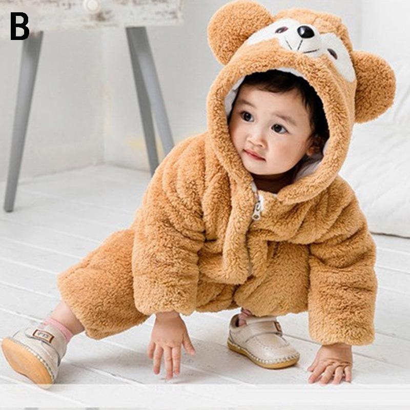 ダッフィー 着ぐるみ 赤ちゃん ベビー服 ロンパース オールインワン カバーオール熊 出産祝い 防寒着 フード キッズ 新生児服 子供用 お出掛け 厚手 M1yyp2 ありがとうマーケット 通販 Yahoo ショッピング