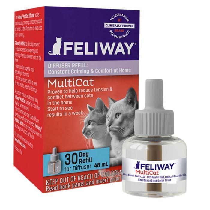 3個セット FELIWAY 複数猫用 詰め替えリフィル マルチキャット