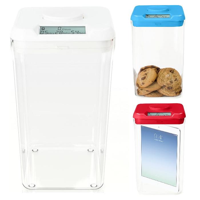 タイマー付き ロックボックス コンテナ Xlサイズ Kitchen Safe Time Locking Container 5 5inch 禁欲ボックス スマホ 禁煙 キッチンセーフ Ks Lockbox Xl Starry Party 通販 Yahoo ショッピング