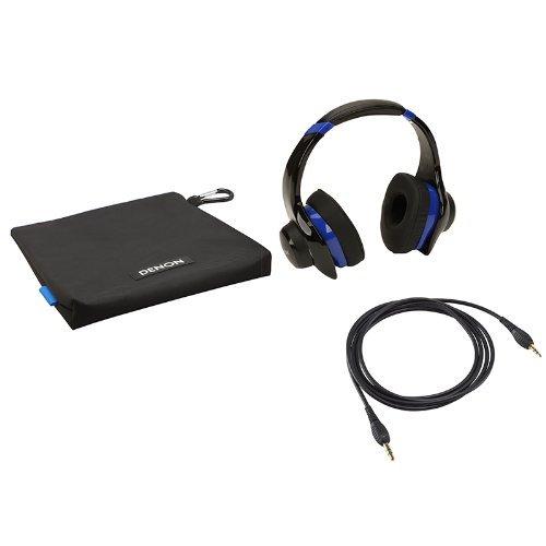 Denon URBAN RAVER 密閉型オーバーヘッドヘッドホン ブルー AH-D320BUEM 