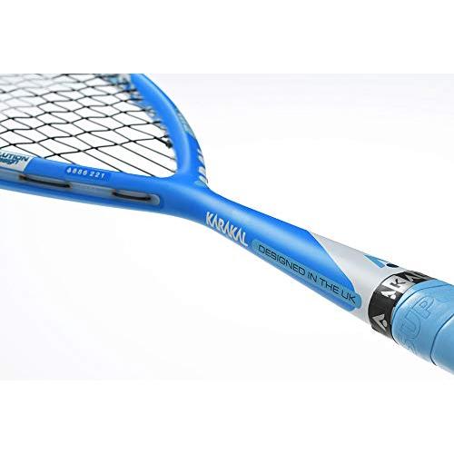 KARAKAL(カラカル) スカッシュラケット CRYSTAL 120 KS19017 白・水色 