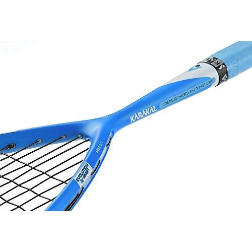 KARAKAL(カラカル) スカッシュラケット CRYSTAL 120 KS19017 白・水色 