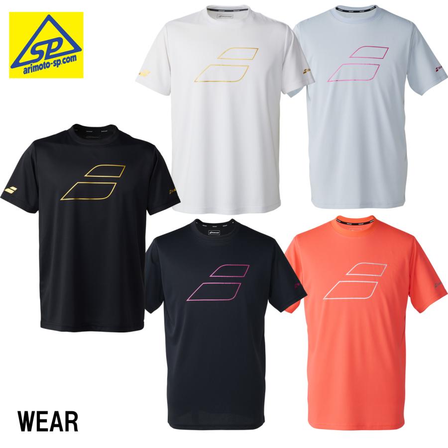 Babolat（バボラ） ユニセックス ドライTシャツ 半袖Tシャツ BUP5518B