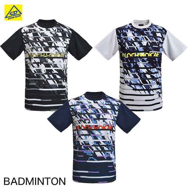 ブラックナイト ユニＴシャツ　T-2116S　バドミントン専門店会オリジナルTシャツ | black knight