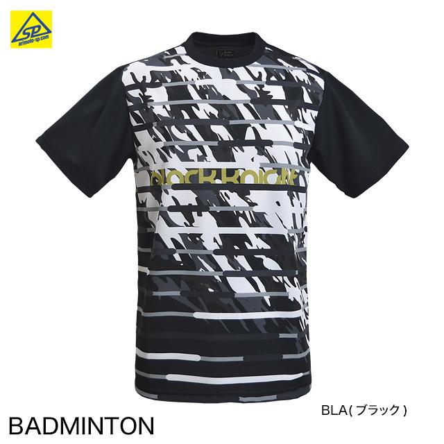ブラックナイト ユニＴシャツ　T-2116S　バドミントン専門店会オリジナルTシャツ | black knight | 01