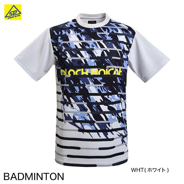 ブラックナイト ユニＴシャツ　T-2116S　バドミントン専門店会オリジナルTシャツ | black knight | 05