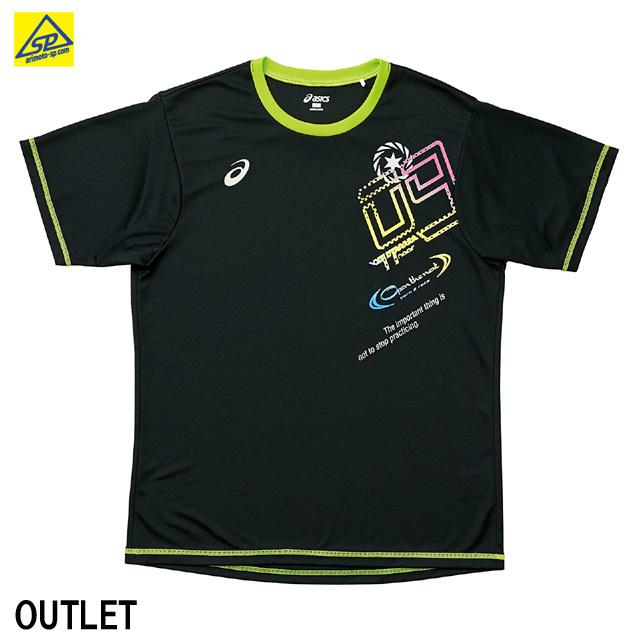 アシックス asics プリントTシャツHS XT603L ブラック 半袖 | ASICS