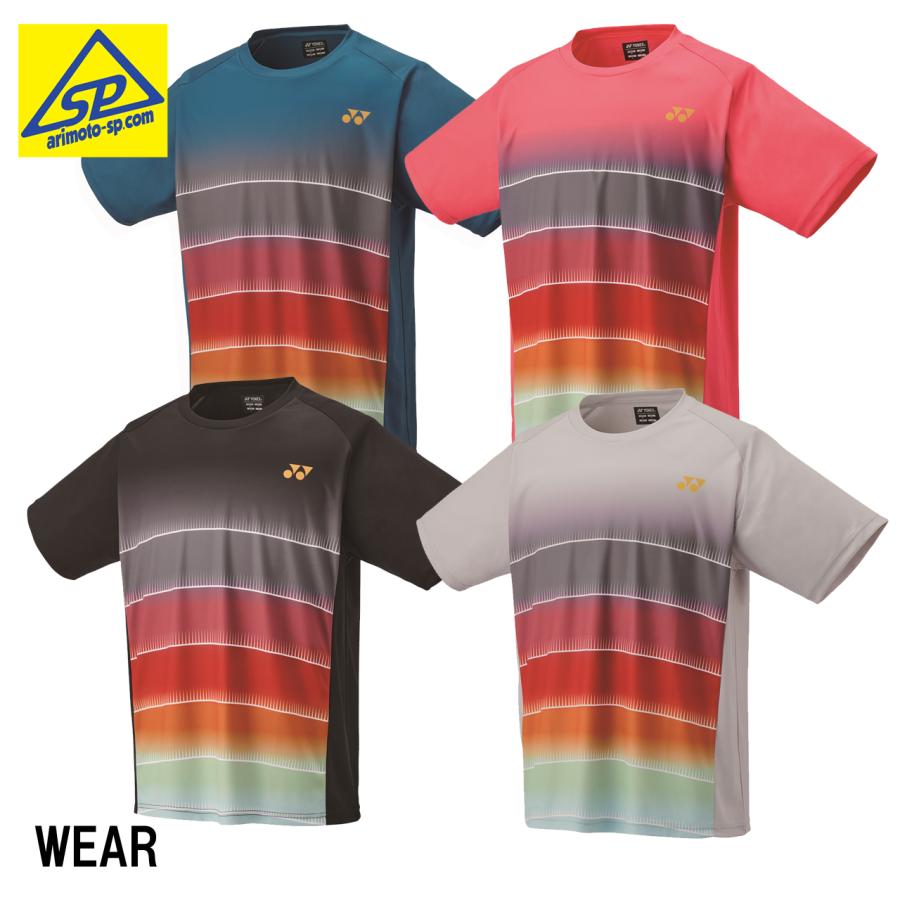 ヨネックス　YONEX  ユニプラクティスＴシャツ　半袖 ウエア　YOB25020　専門店会限定品　ユニセックス　昇華プリントシャツ | YONEX