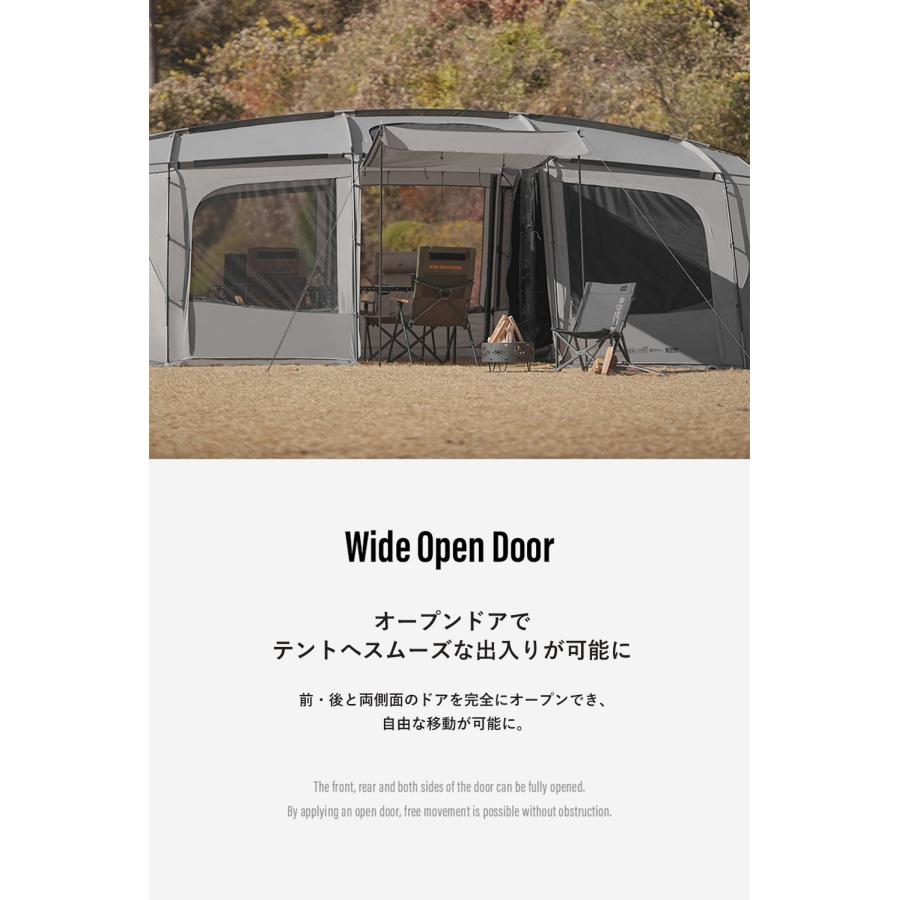 KZM OUTDOOR KZM アウトドア カズミ ALBION アルビオン テント 大型 4人用 5人用 撥水 簡単設置 スポーツ アウトドア キャンプ ドームテント 家族 広いk231t3t10 |  | 10