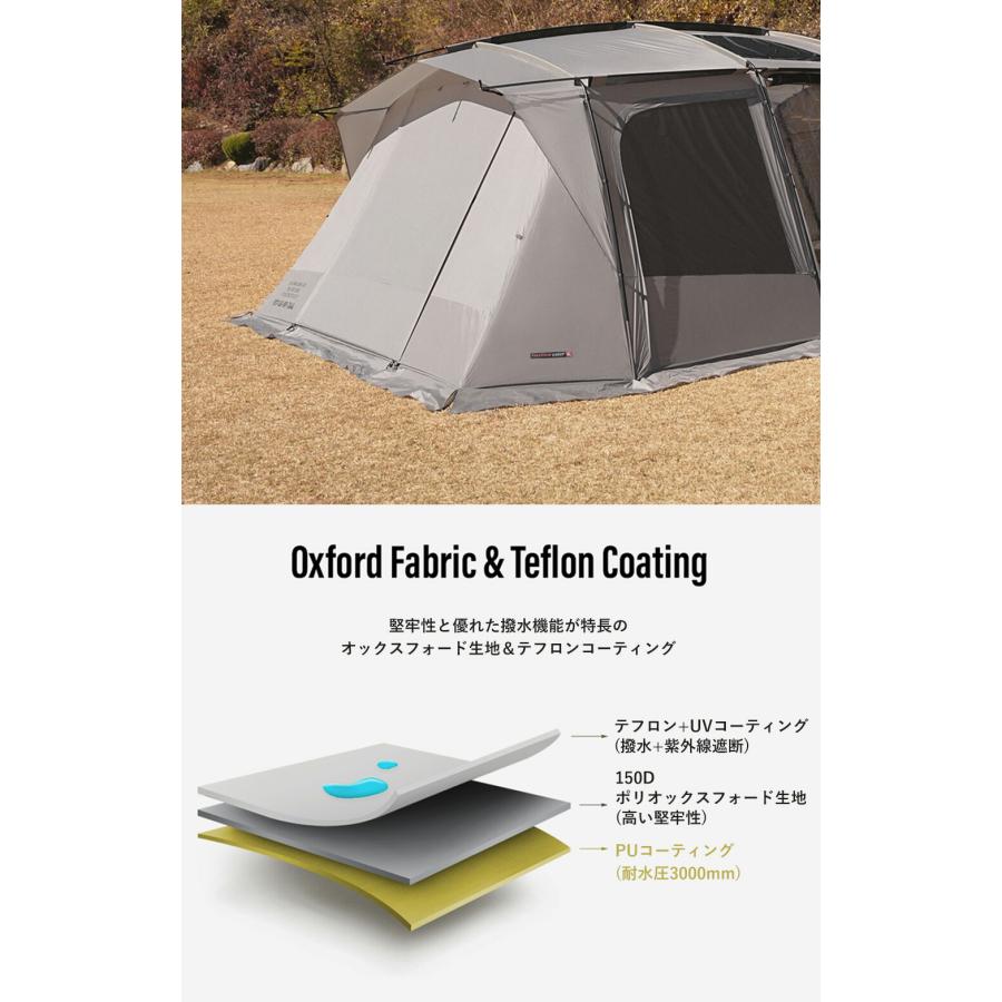 KZM OUTDOOR KZM アウトドア カズミ ALBION アルビオン テント 大型 4人用 5人用 撥水 簡単設置 スポーツ アウトドア キャンプ ドームテント 家族 広いk231t3t10 |  | 05