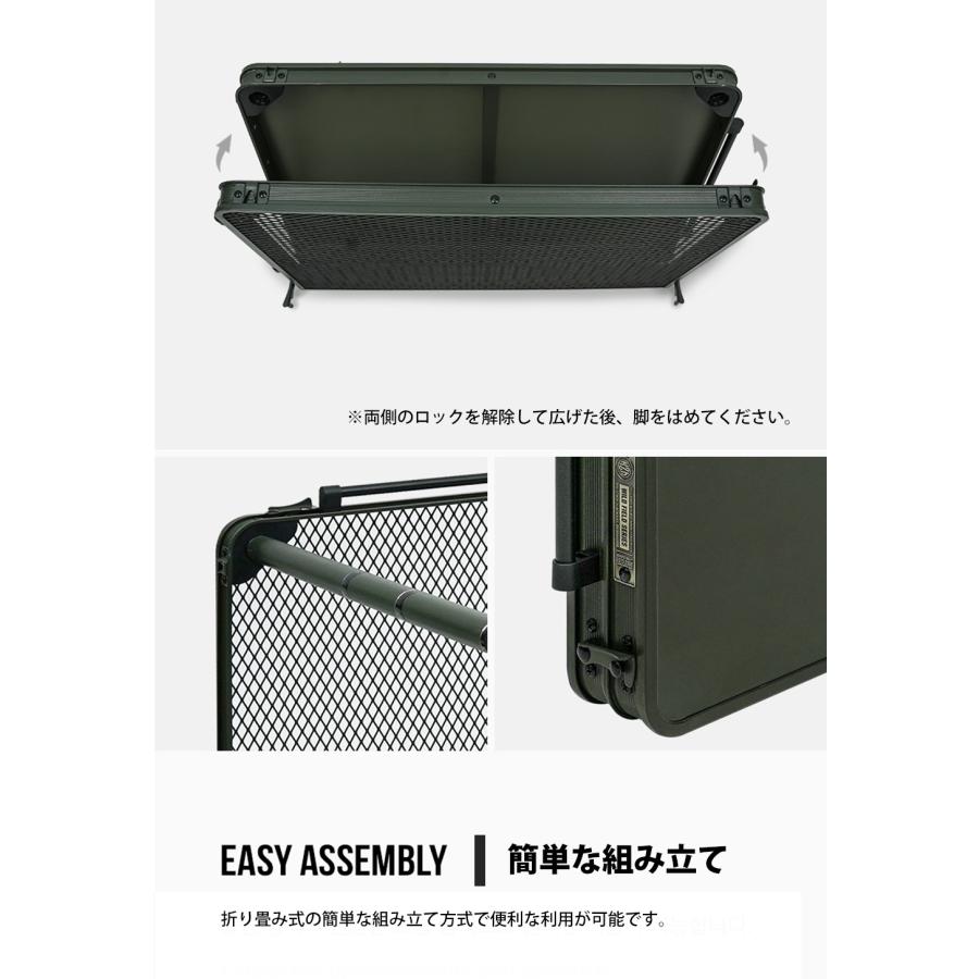 KZM OUTDOOR KZM アウトドア ワイルドフィールド2折りたたみテーブル 折りたたみ 3段階 コンパクト 収納 アウトドア キャンプ 収納袋 オリーブカーキ k23t3u05 |  | 09